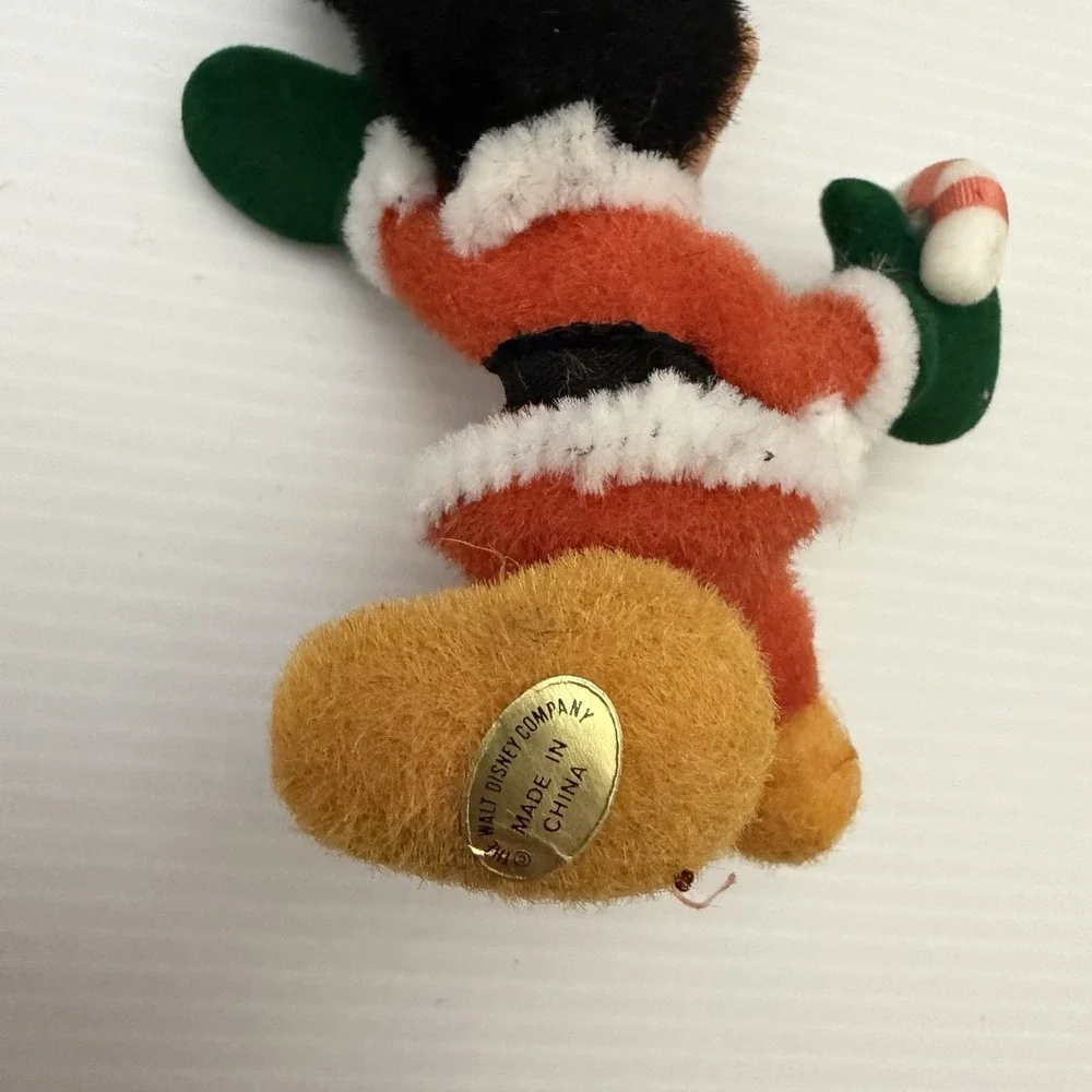 Vintage Flocked Mickey Mouse